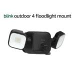 Blink Outdoor 4 Floodlight Mount  Wire-free, 700 lumens, two-year battery life, set up in minutes