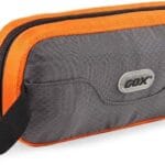 GOX Travel Toiletry Bag Dopp Kit Case for Men Multifunction Packing Organizer Pouch(Orange/Grey)