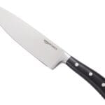 Amazon Basics Classic 8-inch Chefs Knife with Three Rivets, Silver