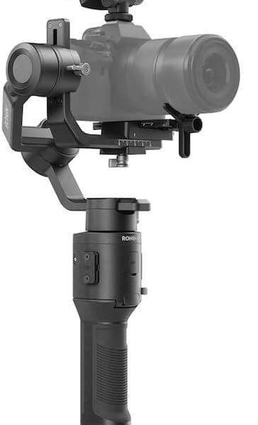 DJI Ronin-SC, 3-Axis Camera Stabilizer, up to 2kg (4.4lbs) Payload, Lightweight Design, Dynamic Stability, Automated Features, Available for Canon/Sony/Panasonic/Nikon/Fujifilm