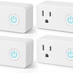 BN-LINK WiFi Heavy Duty Smart Plug Outlet, No Hub Required with Timer Function, White, Compatible with Alexa and Google Assistant, 2.4 Ghz Network Only (4 Pack)