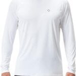 NAVISKIN Men's Rash Guard Shirts Swim Shirts UPF 50+ UV Sun Protection Long Sleeve Shirts Lightweight Quick Dry