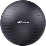 Trideer Extra Thick Yoga Ball Exercise Ball, 5 Sizes Gym Ball, Heavy Duty Ball Chair for Balance, Stability, Pregnancy, Quick Pump Included