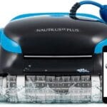 Dolphin Nautilus CC Plus Wi-Fi Automatic Robotic Pool Vacuum Cleaner, Always Cleaning, Never Charging, with Wall Climbing Scrubber Brush, Ideal for In-Ground Pools up to 50 FT in Length