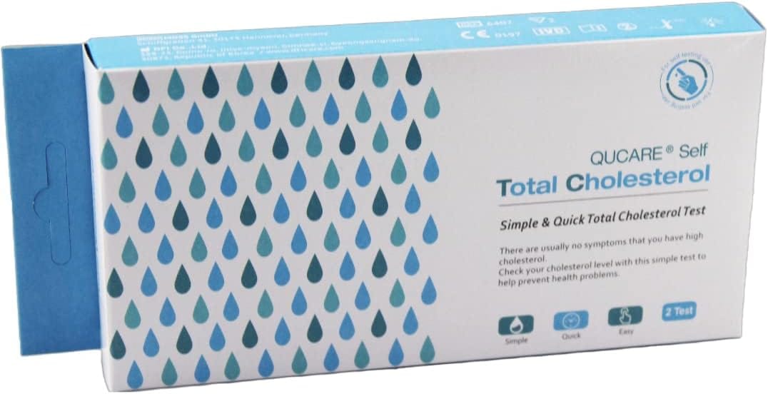Complete Total Only Cholesterol Test, 2 Tests, Quick, Simple & Easy To Use, Clear Easy To Read Results, Detects Cholesterol Levels In Your Blood Complete Total Only Cholesterol Test, 2 Tests, Quick, Simple & Easy-to-Use, Clear Easy to Read Results, Detects Cholesterol Levels in Your Blood