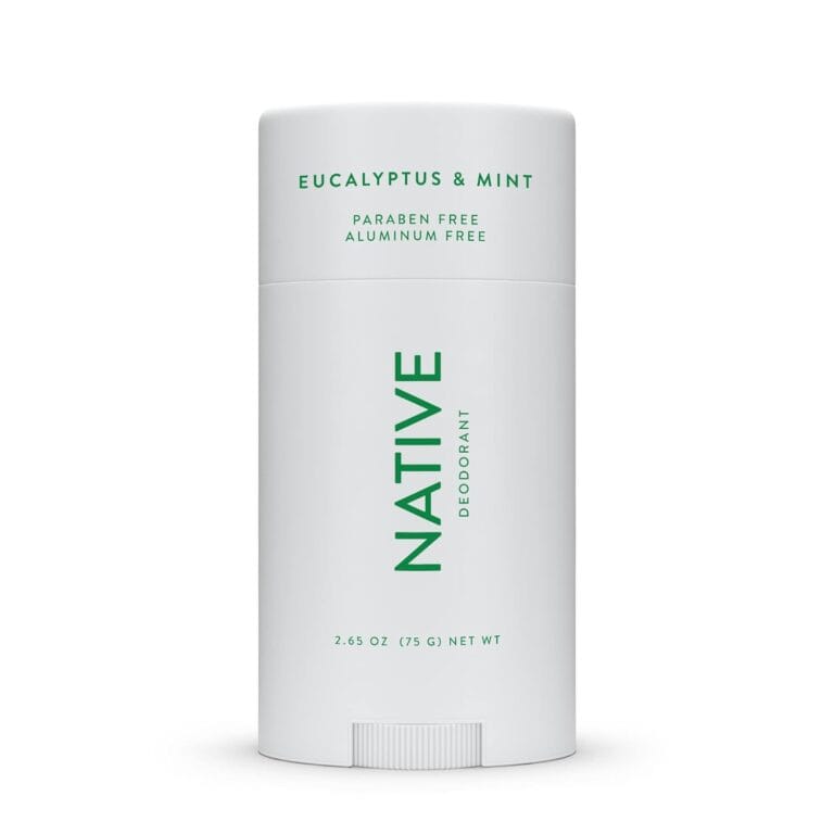 Native Deodorant | Natural Deodorant for Men, Aluminum Free with Baking Soda, Coconut Oil and Shea Butter | Eucalyptus & Mint