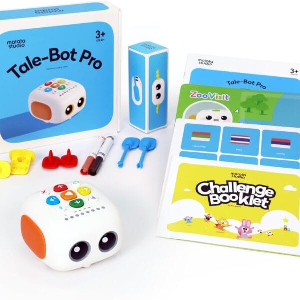 Upgraded Talebot Pro Coding Robot for Kids Aged 3-5, Education & Learning Toys for Toddlers to Learn Early Programming, Screen-Free STEM Robotics for Classroom Pre-k Kids Homeschool