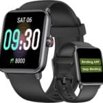 Pedometer Watch Senior Friendly No App/Phone Required, Waterproof Fitness Tracker Watch with Step Counter Calories/Sleep Tracker for Walking Running for Men Women