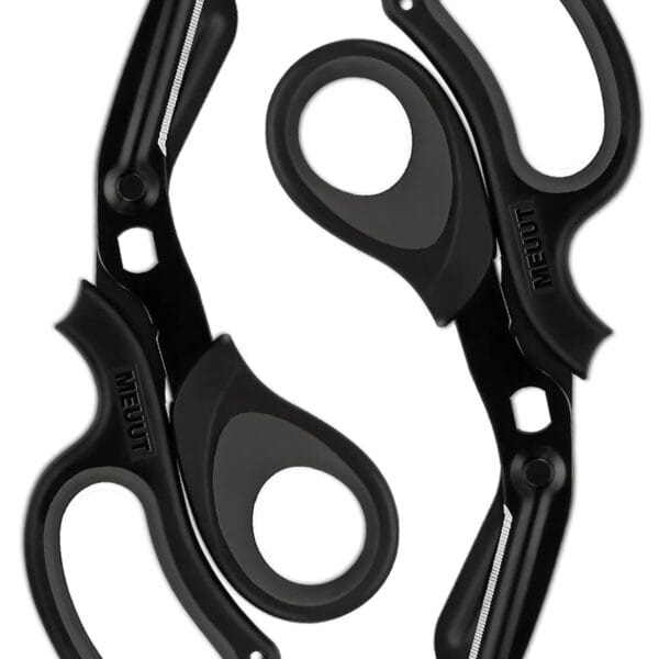 MEUUT 2 Pack Medical Scissors Trauma Shears for Nurses -Patented Bandage Scissors with Non-Stick Blades, Surgical Grade Shears Stainless Steel EMT Scissors for All Purpose