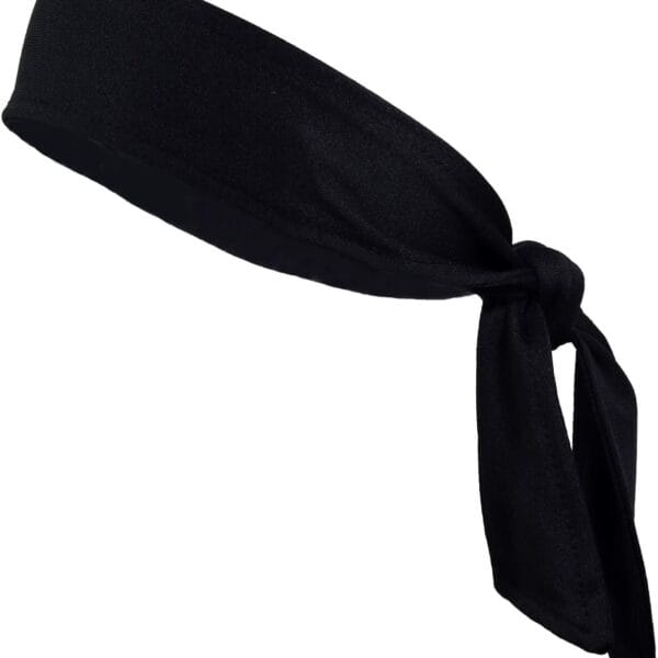 Kenz Laurenz Headbands Tie on Headband for Women Men Running Athletic Hair Head Band Elastic Sports Sweat Basketball Sweatband Stetchy Yoga Workout Sweatbands Adjustable Non-Slip Moisture Wicking