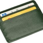 EASTNIGHTS Credit Card Holder Slim Wallet Leather Minimalist Wallet with ID Window