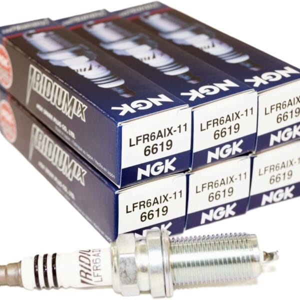 NGK 6619 Iridium Spark Plugs LFR6AIX-11 - 6 PCSNEW