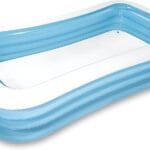INTEX 58484EP Swim Center Inflatable Family Pool: 277 Gallon Capacity  120" x 72" x 22"  Blue