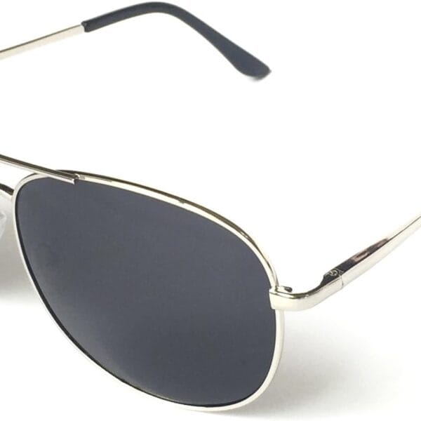 J+S Premium Military Style Classic Aviator Sunglasses, Polarized, 100% UV protection for Men Women