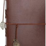 Photo Album 4x6 160 Photos, Leather Photo Albums with Writing Space With 30 Writing Paper, Travel Family Wedding Kids Graduation Ultrasound Baby Picture Album Scrapbook Photo Album