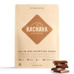 KaChava All-In-One Nutrition Shake Blend, Chocolate, 15 Servings, 85+ Superfoods & Nutrients, Meal Replacement, Greens Plant-Based Superfood Powder Protein Drink, Digestive Enzymes & Probiotics, Vegan Dairy Gluten Free