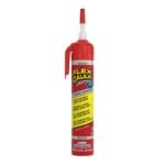 Flex Caulk, Waterproof & Weatherproof Hybrid Polymer Sealant, Strong, Paintable, Indoor, Outdoor, Bath, Shower, Sink, Window, Baseboards, Door, RV, Roof, Wood, Auto & Marine, Clear, 6.6 oz, 1-Pack