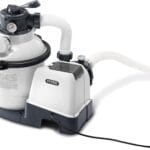 INTEX SX1500 Krystal Clear Sand Filter Pump for Above Ground Pools: 1500 GPH Pump Flow Rate  Improved Circulation and Filtration  Easy Installation