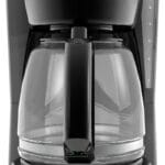 BLACK+DECKER 12-Cup Digital Coffee Maker, Programmable, Washable Basket Filter, Sneak-A-Cup, Auto Brew, Water Window, Keep Hot Plate, Black