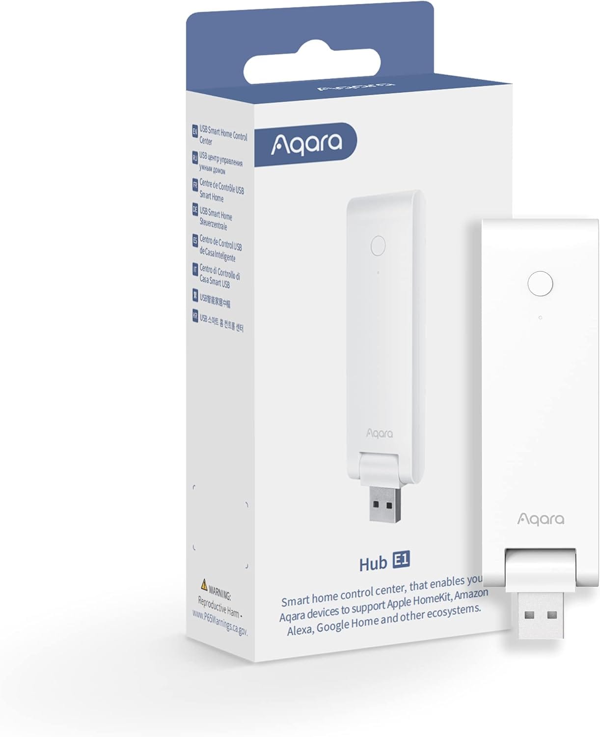 Aqara Smart Hub E1 (2.4 GHz Wi Fi Required), Powered By USB A, Small Size, Zigbee 3.0, Supports HomeKit, Alexa, Google Assistant, IFTTT Aqara Smart Hub E1 (2.4 GHz Wi-Fi Required), Powered by USB-A, Small Size, Zigbee 3.0, Supports HomeKit, Alexa, Google Assistant, IFTTT