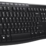 Logitech K270 Wireless Keyboard for Windows, 2.4 GHz Wireless, Full-Size, Number Pad, 8 Multimedia Keys, 2-Year Battery Life, Compatible with PC, Laptop, Black