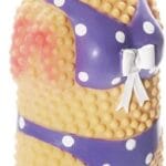 Outward Hound by Charming Pet Squawkers Henrietta Latex Rubber Chicken Interactive Dog Toy, Small