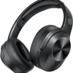 Upgrade Prolevel Hybrid Active Noise Cancelling Headphones with HD Sound, Wireless Bluetooth Headphones Over The Ear Unequaled Comfort, Vivid Deep Bass, for Home Office Travel Birthday Gift, Black