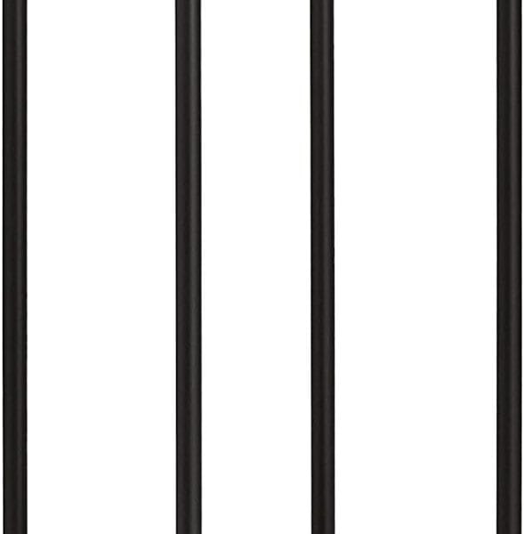 Amazon Basics Two-Tier Metal Metal Round Plant Stand, Black
