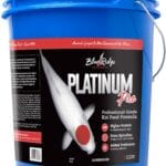 Blue Ridge Koi Fish Food 14lb - Koi Food 3/16 Platinum Pro Formula Goldfish Food, Premium Fish Food for Ponds, Ponds Fish Food, Floating Pond Pellet