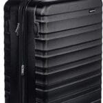 Amazon Basics 30" Hardside Large Checked Luggage, Hardshell Suitcase With Wheels, Expandable For Up to 15% More Space, With Scratch-Resistant Surface, Four Multi-directional Wheels, Black