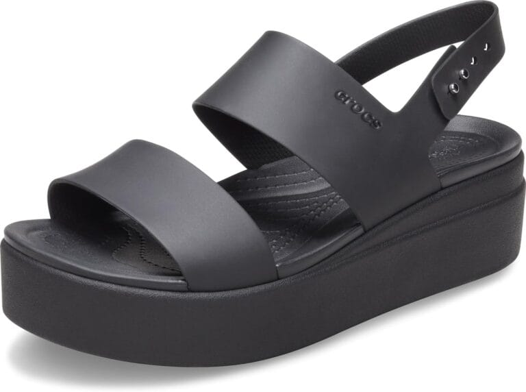 Crocs Womens Brooklyn Low Wedges, Platform Sandals