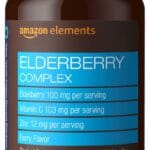 Amazon Elements Elderberry Complex Berry Flavored Immune System Support Lozenges, Adult, 60 Count, (Packaging may vary)
