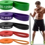 Resistance Bands, Pull Up Assist Bands - Workout Bands, Eexercise Bands, Long Resistance Bands Set for Working Out, Fitness, Training, Physical Therapy for Men Women