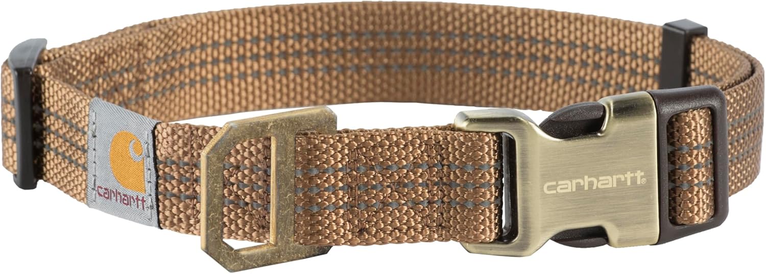 71BsN2cWRXL. AC SL1500 Carhartt Fully Adjustable Nylon Webbing Collars for Dogs - Image 1