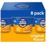 Kraft Original Mac & Cheese, 8 ct Box, 2.05 oz Cups