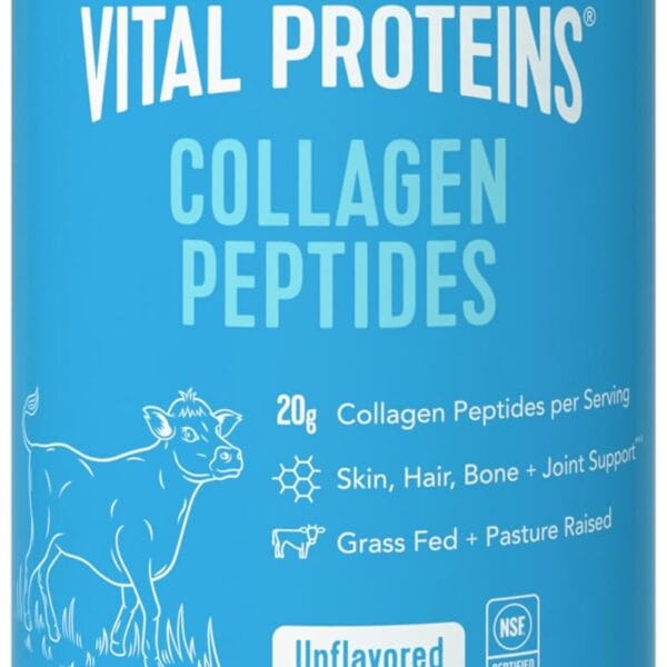 Vital Proteins Collagen Peptides Powder - Supports Hair, Nail, Skin, Bone & Joint Health, Unflavored, Collagen Protein 9.33 OZ