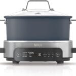Ninja MC1101 Foodi Everyday Possible Cooker Pro, 8-in-1 Versatility, 6.5 QT, One-Pot Cooking, Replaces 10 Cooking Tools, Faster Cooking, Family-Sized Capacity, Adjustable Temp Control, Midnight Blue