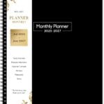 2025-2027 Monthly Planner - 2025-2027 Planner from July 2025 to June 2027, 2025-2026 Planners 8.5'' x 11'', 2-Year Monthly Calendar with Monthly Tabs, Pocket