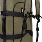 MIER Water Resistant Backpack Duffle Heavy Duty Convertible Duffle Bag with Backpack Straps for Gym, Sports, Travel