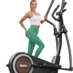 Niceday Elliptical Exercise Machine, Elliptical Machine for Home, Magnetic Elliptical Trainer with 15.5IN-19IN Stride, 16 Resistance Levels, 400LBS Loading Capacity, Support Kinomap APP