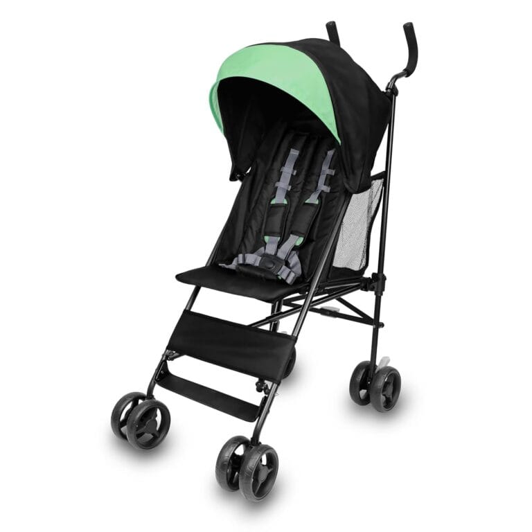 Ingenuity: ity by Ingenuity Smooth Stroll Convenience Stroller, Lightweight, with Aluminum Frame, Large Seat Area, 2 Position Recline, Extra Large Storage Basket  for Travel