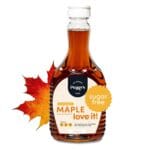 My Secrets Peggys Food Sugar-Free Maple Syrup, Keto Maple Syrup for Pancakes & Waffles  Sweetened with Allulose, Monk Fruit & Natural Sweeteners  Gluten-Free, Vegan, Low-Calorie (12 oz)