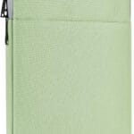 6-7 inch E-Reader Sleeve Case for Amazon Kindle Paperwhite 6.8, 6-inch Kindle, Fire 7 Tablet, Kobo Clara 2E eReader 6-in Tablet Travel Pouch Accessory Bag -Mint Green