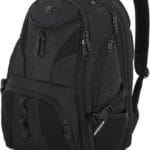 SwissGear 1900 Scansmart TSA 17 Laptop Backpack, Black/Black, 19-Inch