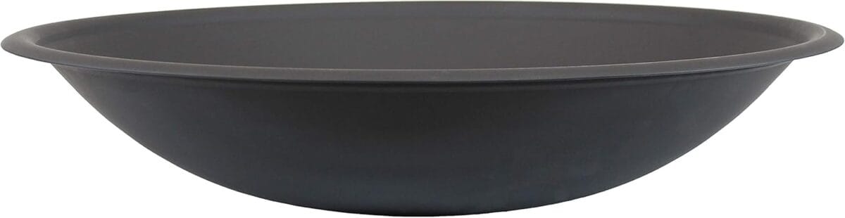 Sunnydaze Outdoor Fire Pit Bowl Replacement Insert for DIY Ring or Existing Stand - Wood-Burning Fire Bowl for Outside - 23-Inch