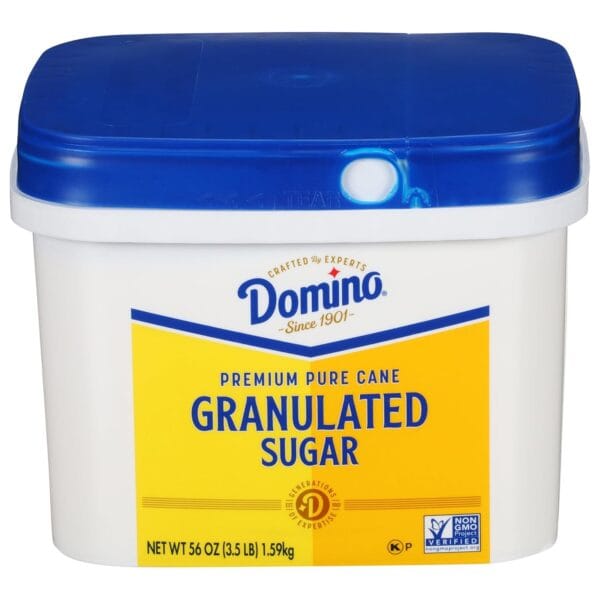 Domino Sugar 3.5 lb Easy Baking Tub, Premium Pure Cane Granulated Sugar