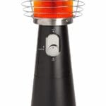 Cuisinart COH-500 Portable Tabletop Patio, 11,000 BTU Outdoor Propane Heater with Safety Tilt Switch and Burner Screen Guard, 100 sq. Foot Heat Range, Black