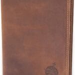 Leather Travel Wallet with Passport Holder - Genuine Leather Case with RFID Blocking for Men and Women - Passport Wallet, Leather Folding Wallet for Passports