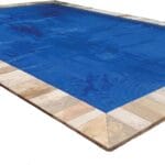 In The Swim 16' x 32' Premium Blue Rectangle Solar Pool Cover 12 Mil for Solar Heating Above Ground Pools and Inground Pools