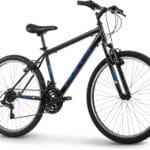 Huffy Stone Mountain Hardtail Mountain Bike for Boys/Girls/Men/Women, 20"/24"/26" Sizes, 6 or 21 Speed Shimano Twist Shifting, Front or Dual Suspension, Comfort Saddle, Sleek Colors